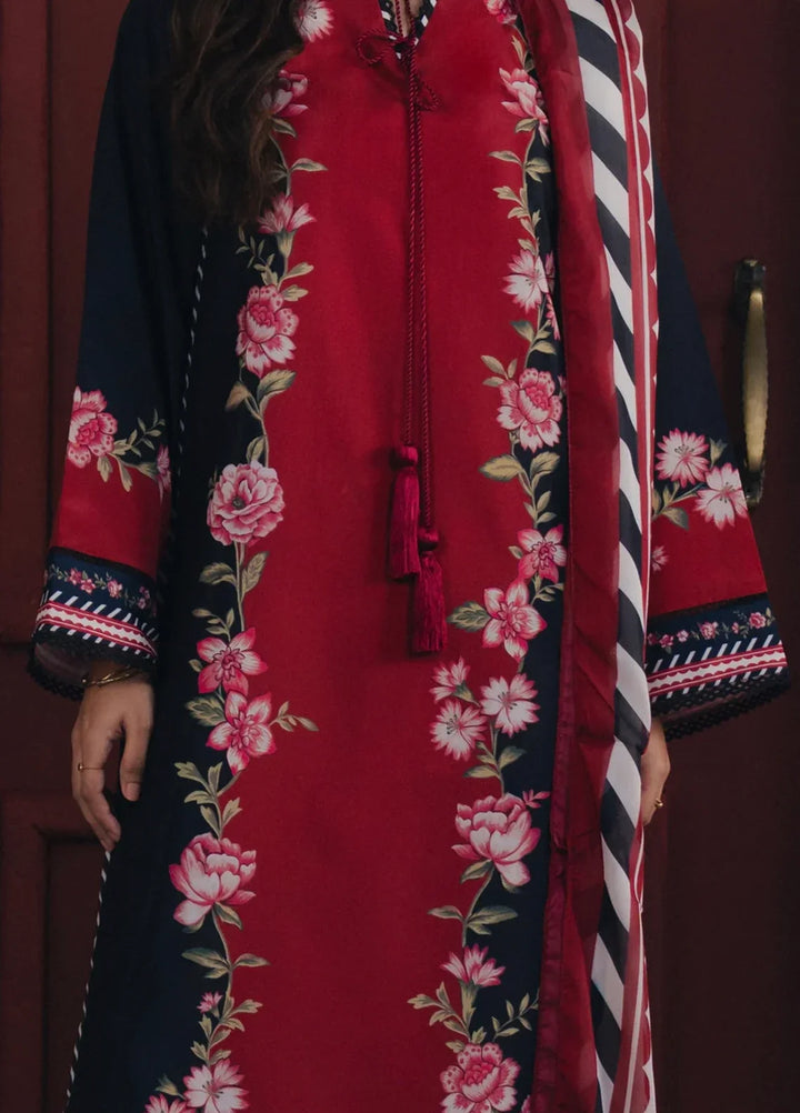 Hidden Garden by Jahaan RTW Printed Crepe 3 Piece Suit Calira Casual Collection