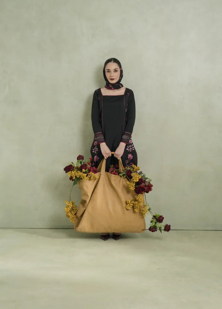 Blossom Hour by Jahaan RTW Printed Crepe 3 Piece Suit Azuline Casual Collection