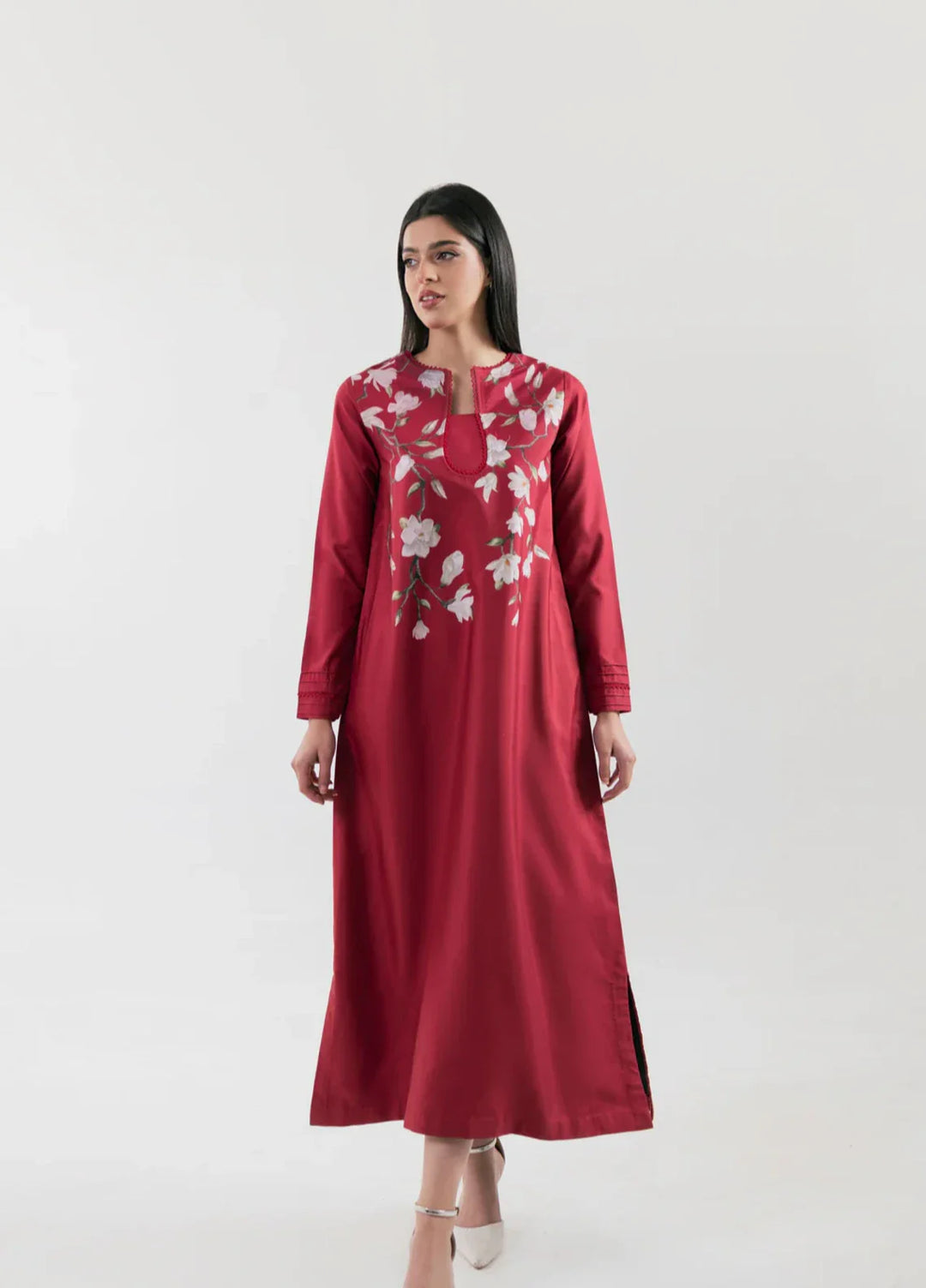 Ember Rose by Jahaan RTW Printed Lawn Silk 1 Piece Suit Serene Casual Collection
