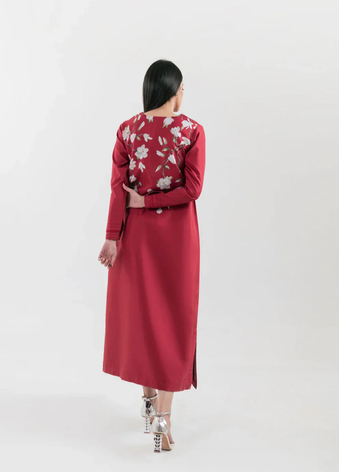 Ember Rose by Jahaan RTW Printed Lawn Silk 1 Piece Suit Serene Casual Collection