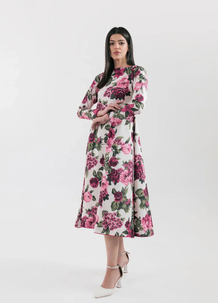 Ember Rose by Jahaan RTW Printed Lawn Silk 1 Piece Suit Cinder Casual Collection