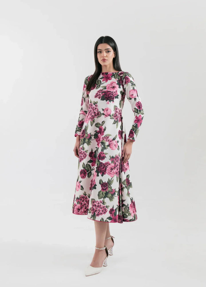 Ember Rose by Jahaan RTW Printed Lawn Silk 1 Piece Suit Cinder Casual Collection