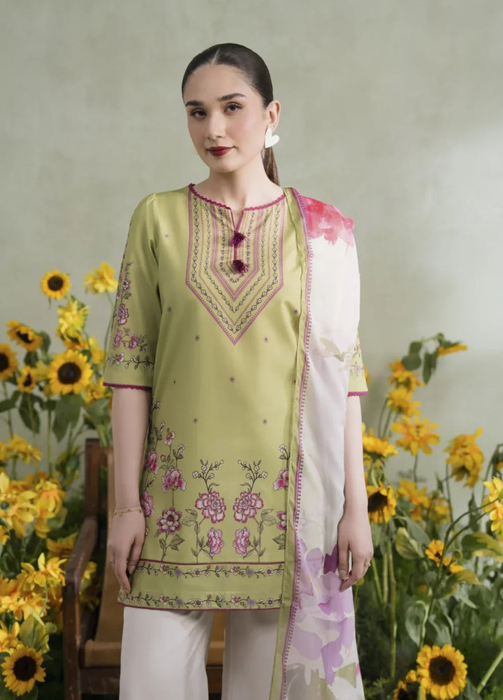 Blossom Hour by Jahaan RTW Printed Crepe 3 Piece Suit Solea Casual Collection