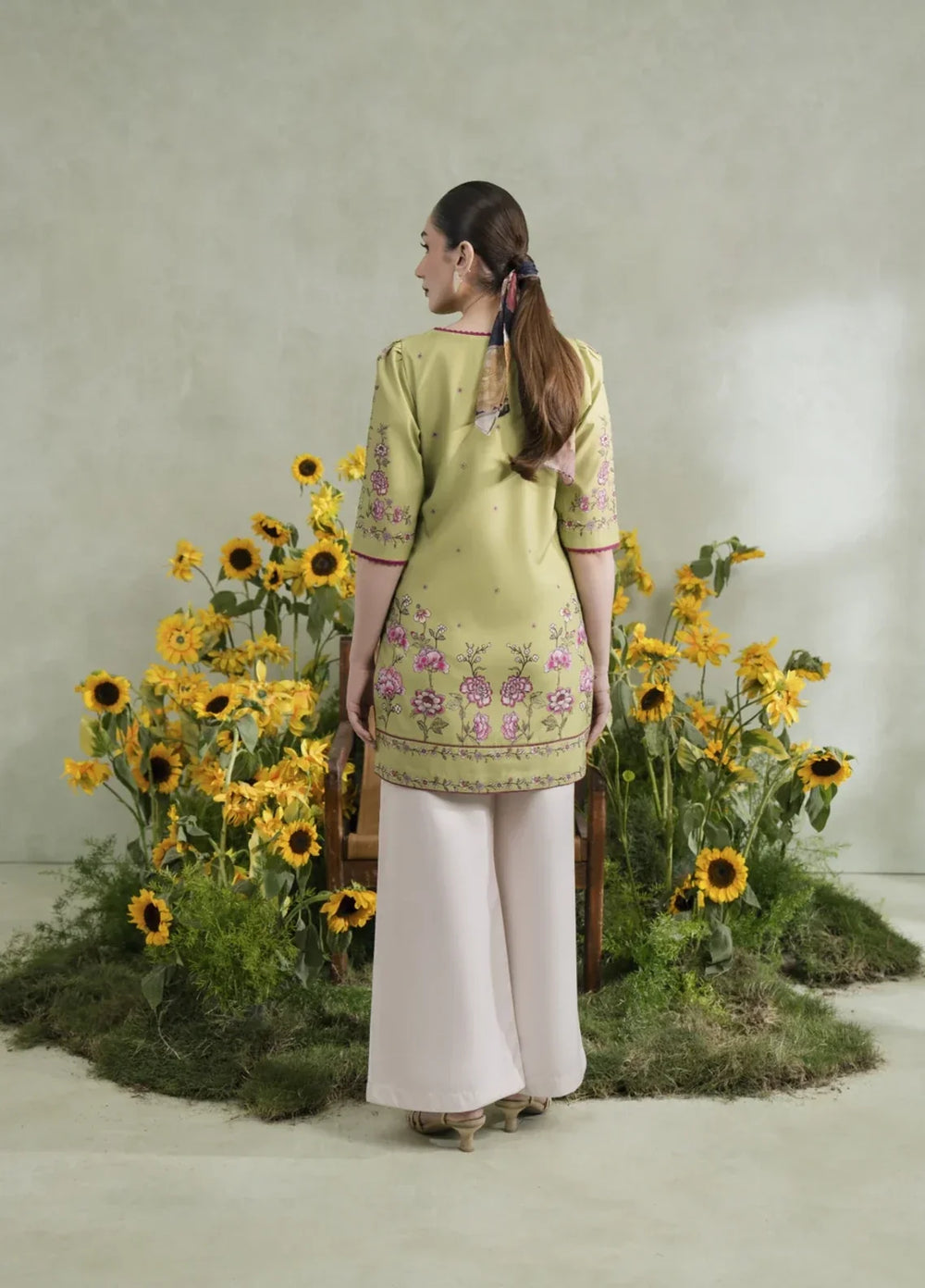 Blossom Hour by Jahaan RTW Printed Crepe 3 Piece Suit Solea Casual Collection