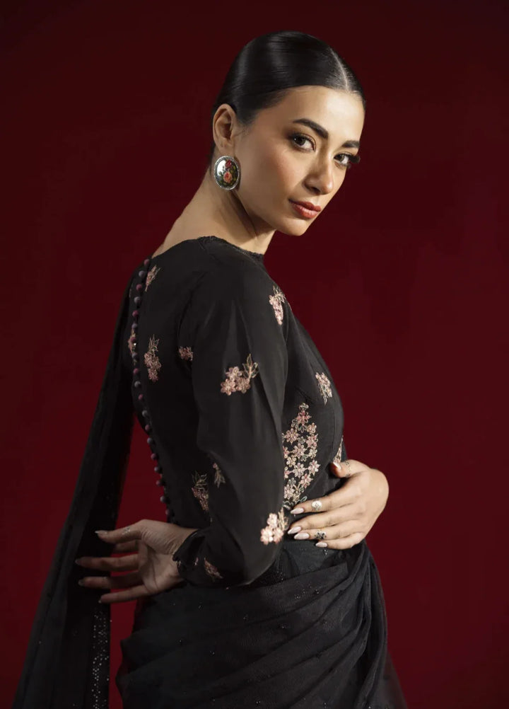 Koel by Jahaan RTW Embroidered Raw Silk Saree Suit Elara Festive Collection