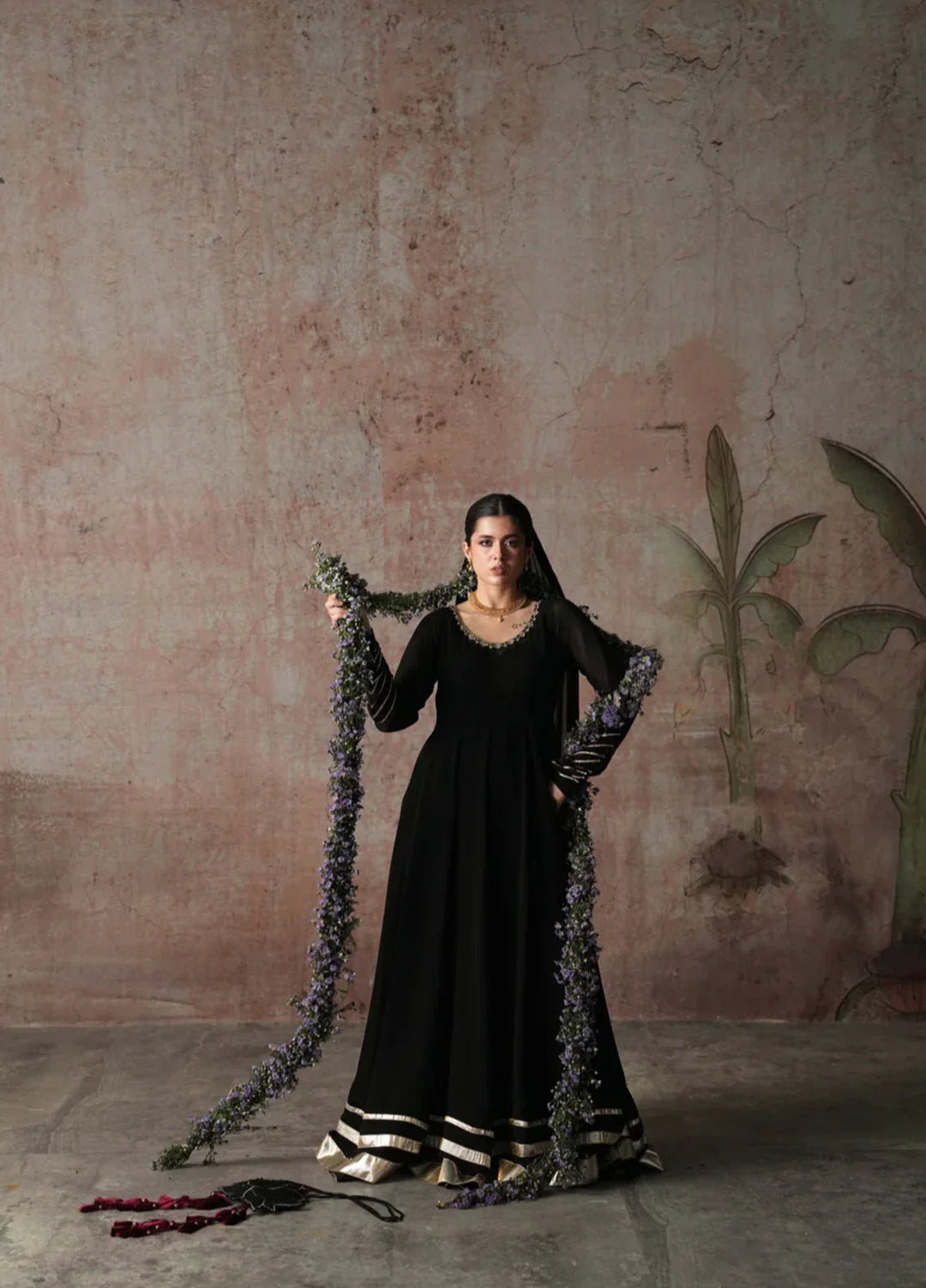 Koel by Jahaan RTW Embroidered Chiffon 3 Piece Suit Mahveen Festive Collection