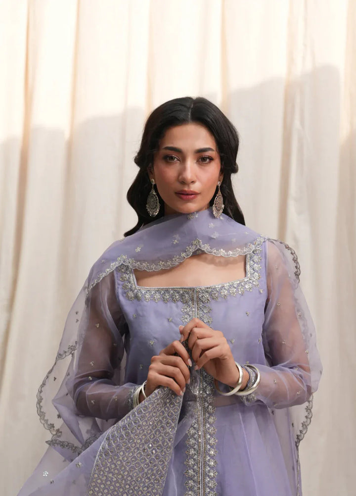 Koel by Jahaan RTW Embroidered Organza 3 Piece Suit Reem Festive Collection