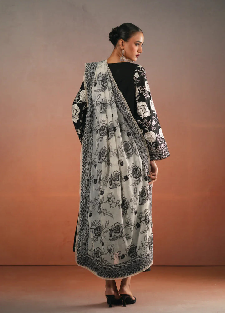 Winter Weave by Jahaan RTW Embroidered Khaddar 3 Piece Suit Terra Casual Collection