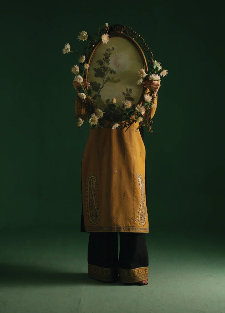 Winter Weave by Jahaan RTW Embroidered Khaddar 3 Piece Suit Zimi Casual Collection