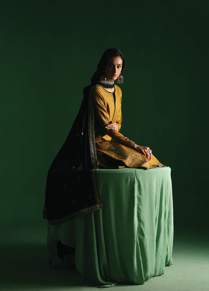 Winter Weave by Jahaan RTW Embroidered Khaddar 3 Piece Suit Zimi Casual Collection