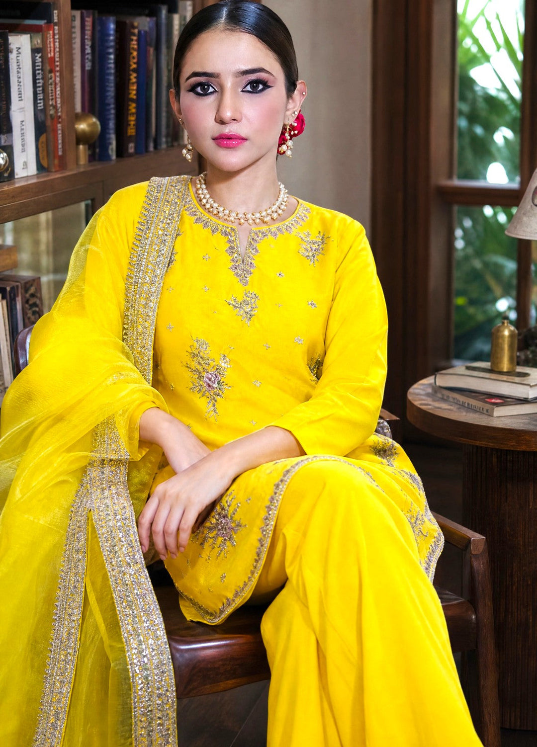 Heritage by Maherposh RTW Embroidered Lawn 3 Piece Suit FIROZA Festive Collection