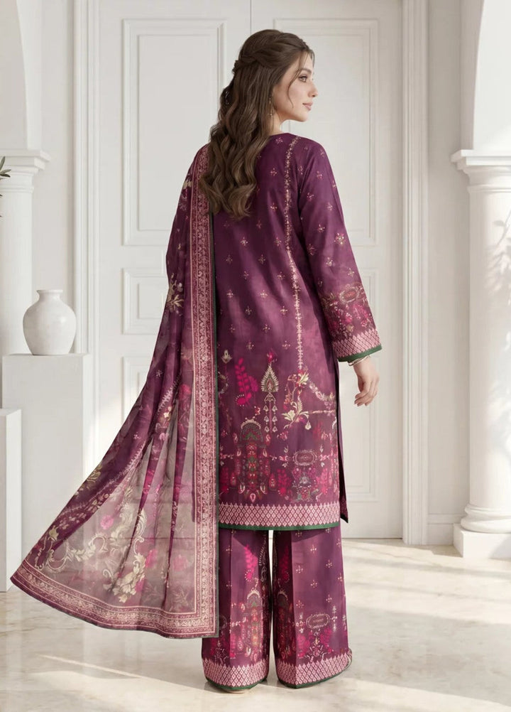 Salitex Women Unstitched Printed Lawn 3 Piece Suit S26L3PCYES846 Casual Collection