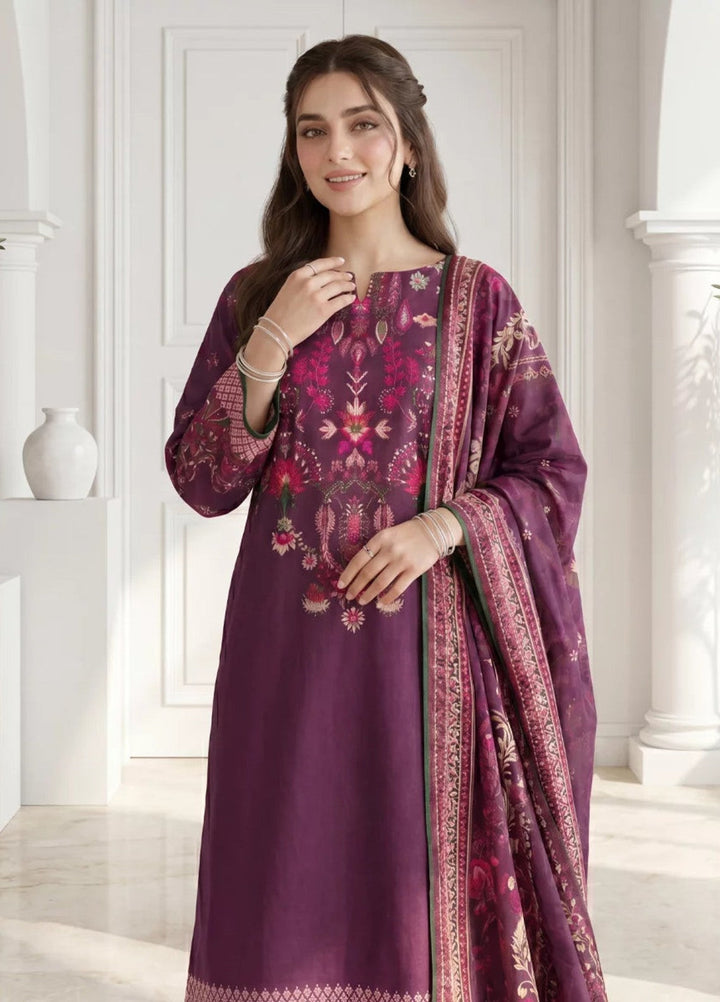 Salitex Women Unstitched Printed Lawn 3 Piece Suit S26L3PCYES846 Casual Collection