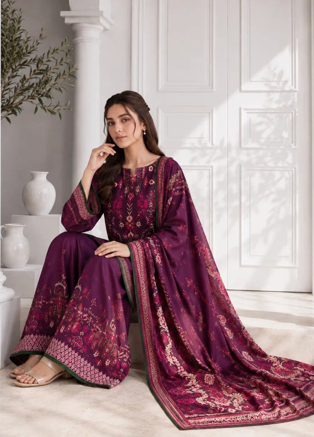 Salitex Women Unstitched Printed Lawn 3 Piece Suit S26L3PCYES846 Casual Collection