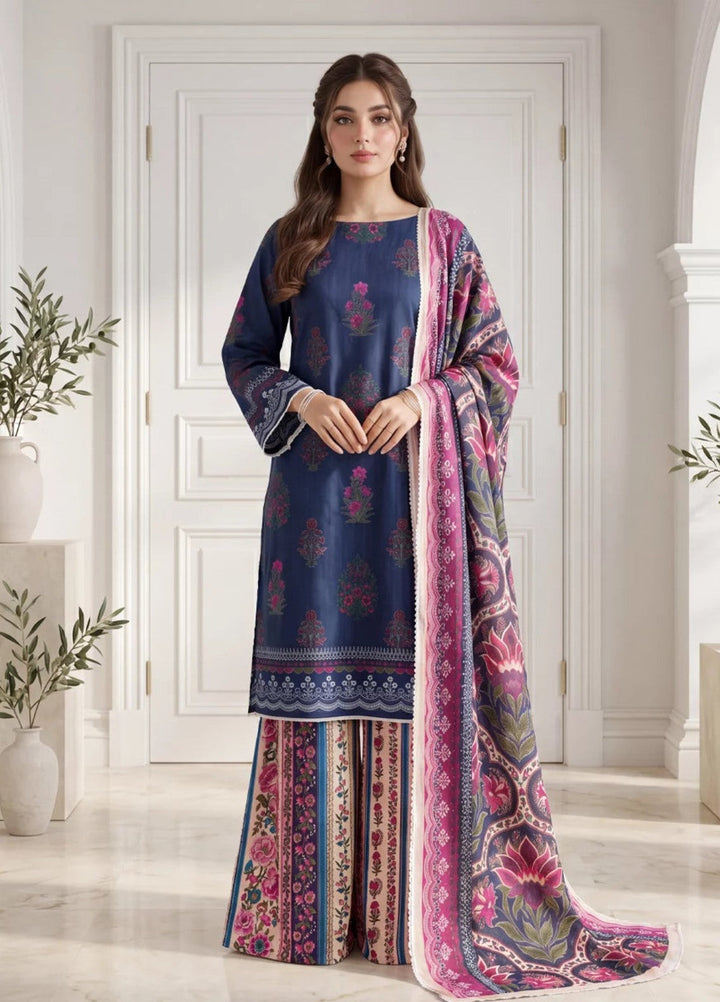 Salitex Women Unstitched Printed Lawn 3 Piece Suit S26L3PCYES850 Casual Collection