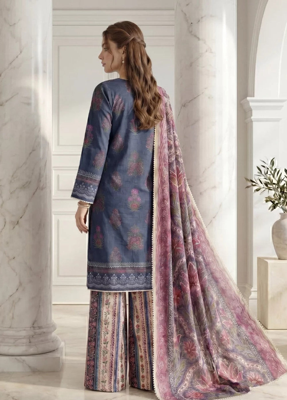 Salitex Women Unstitched Printed Lawn 3 Piece Suit S26L3PCYES850 Casual Collection