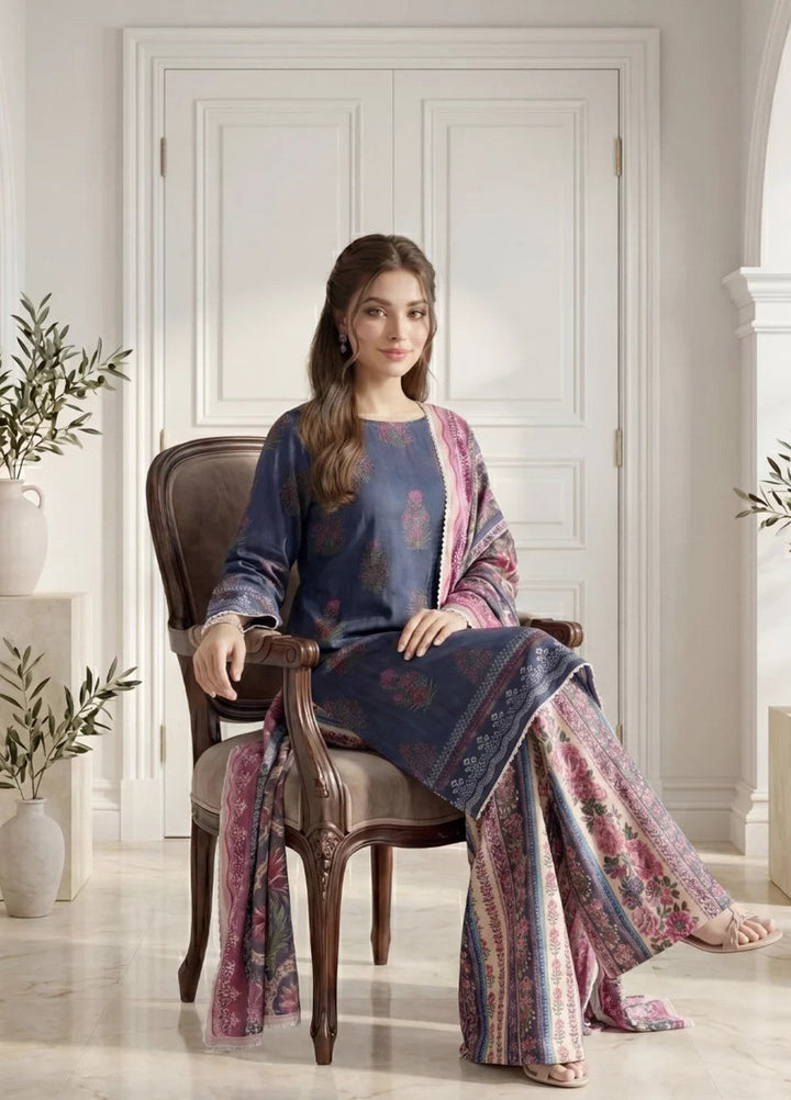 Salitex Women Unstitched Printed Lawn 3 Piece Suit S26L3PCYES850 Casual Collection