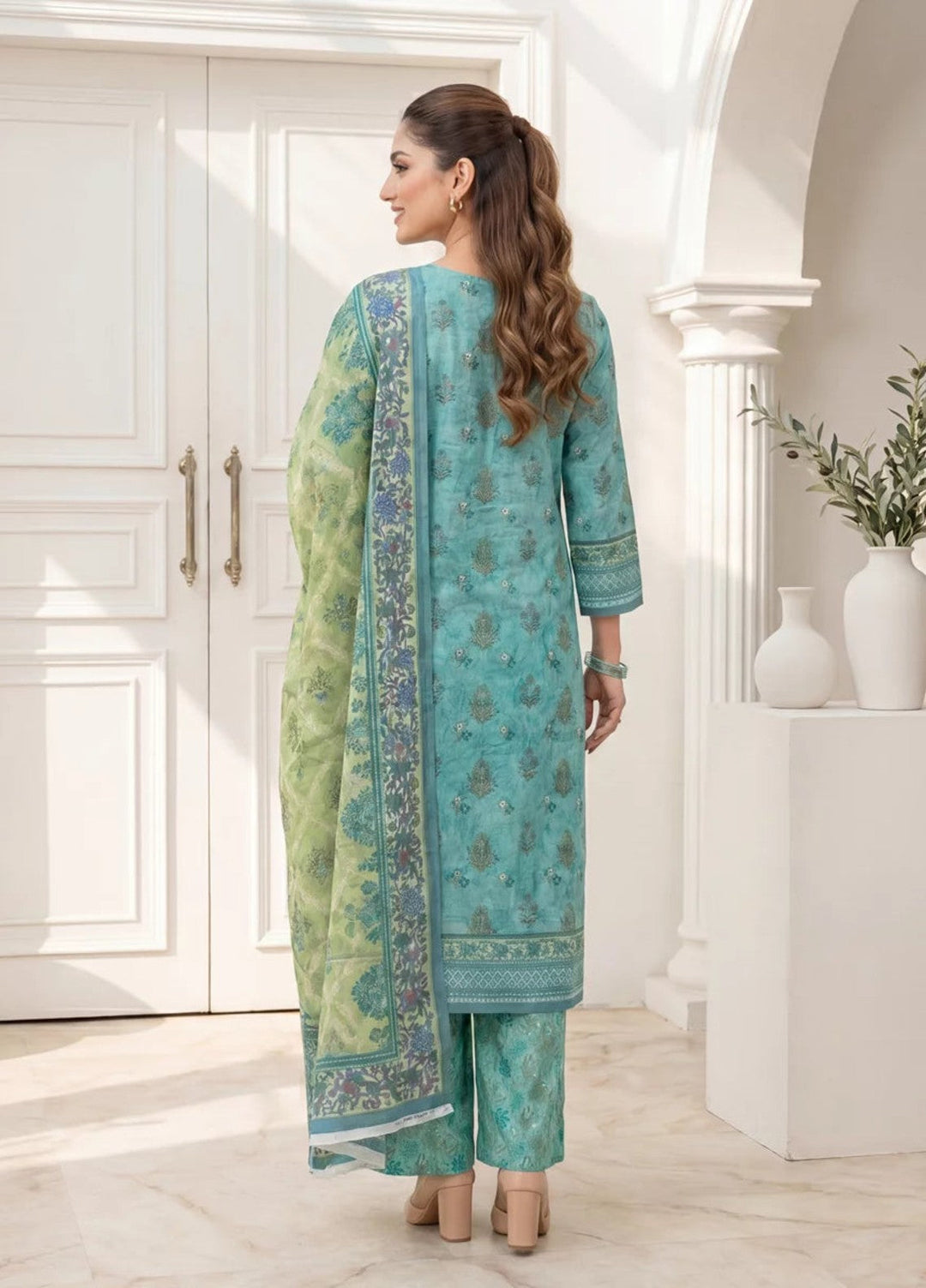 Salitex Women Unstitched Printed Lawn 3 Piece Suit S26L3PCYES851 Casual Collection