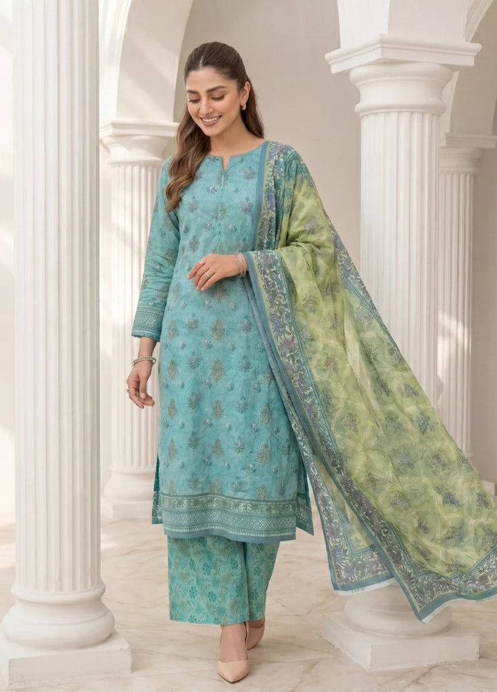 Salitex Women Unstitched Printed Lawn 3 Piece Suit S26L3PCYES851 Casual Collection