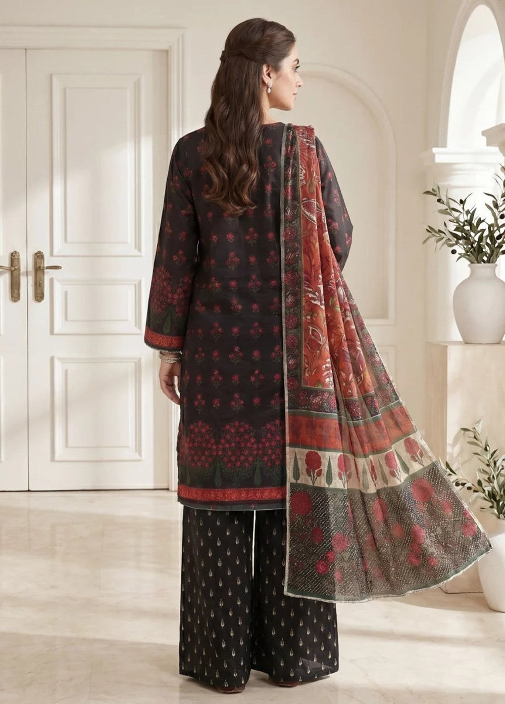 Salitex Women Unstitched Printed Lawn 3 Piece Suit S26L3PCYES852 Casual Collection