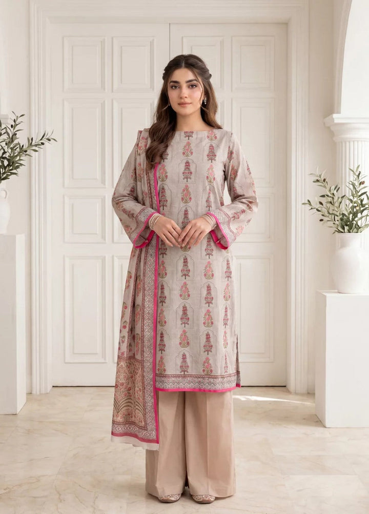 Salitex Women Unstitched Printed Lawn 3 Piece Suit S26L3PCYES853 Casual Collection