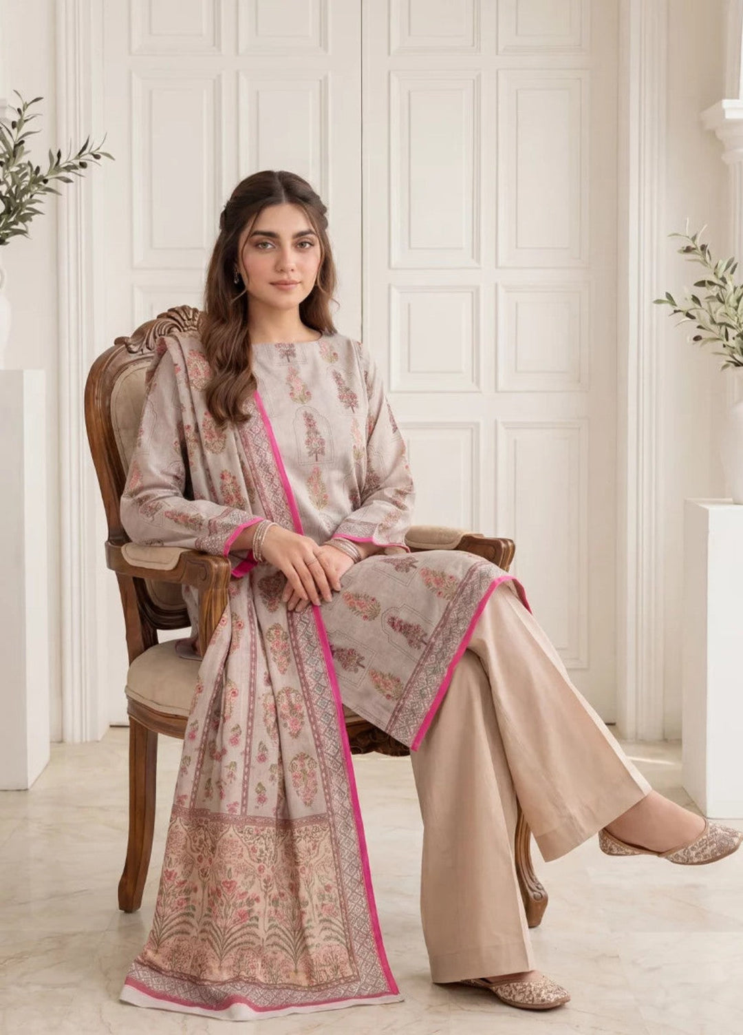 Salitex Women Unstitched Printed Lawn 3 Piece Suit S26L3PCYES853 Casual Collection