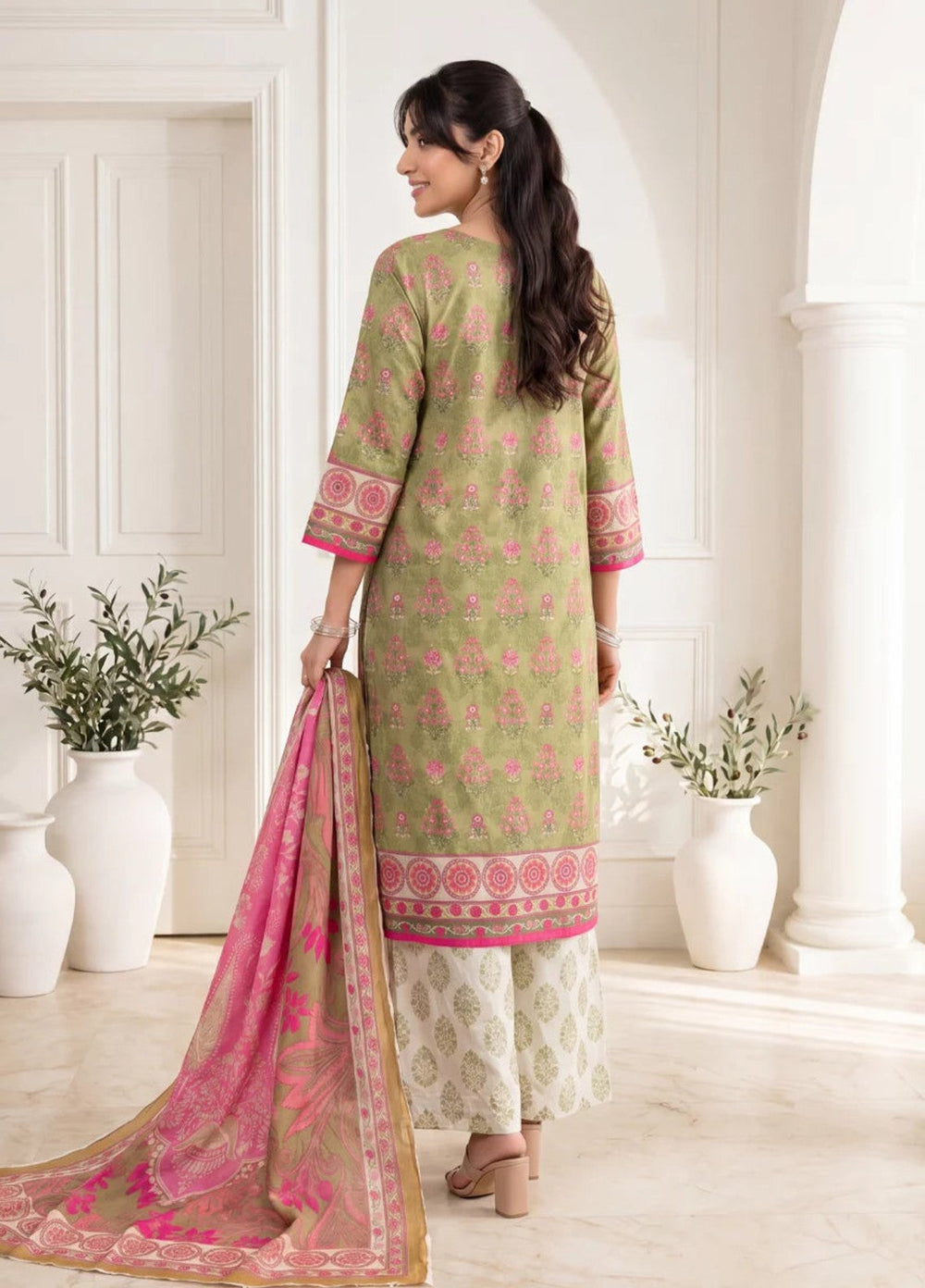 Salitex Women Unstitched Printed Lawn 3 Piece Suit S26L3PCYES854 Casual Collection