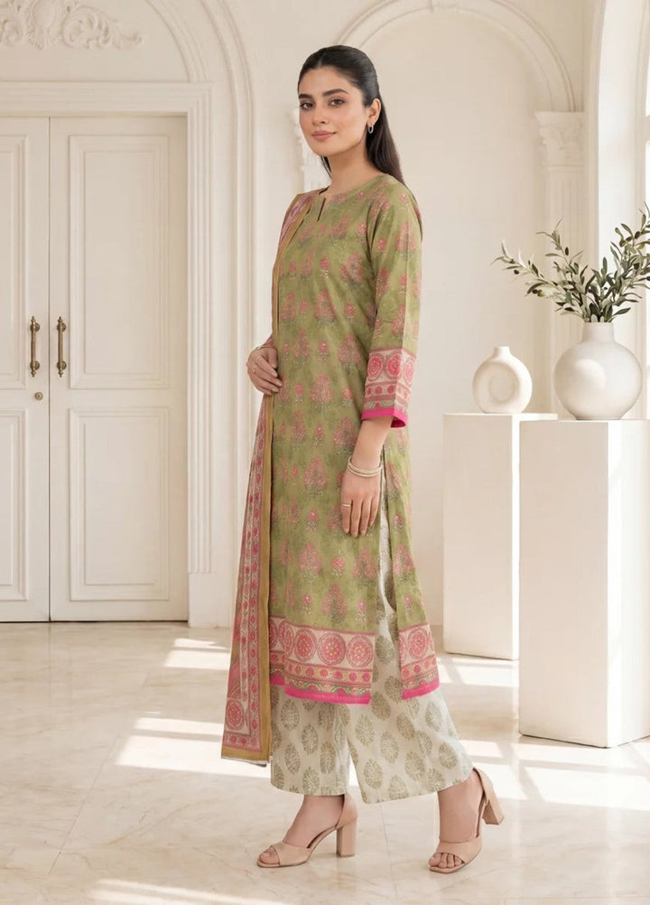 Salitex Women Unstitched Printed Lawn 3 Piece Suit S26L3PCYES854 Casual Collection