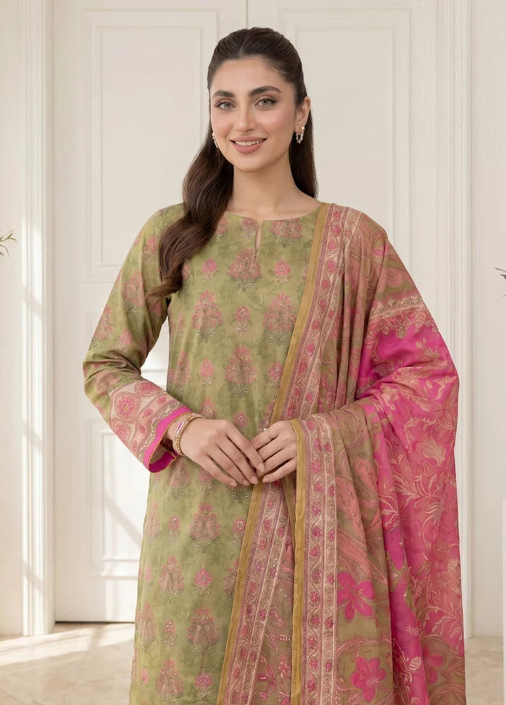 Salitex Women Unstitched Printed Lawn 3 Piece Suit S26L3PCYES854 Casual Collection