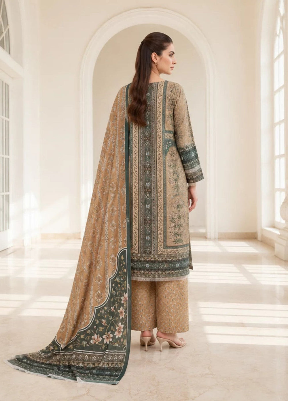 Salitex Women Unstitched Printed Lawn 3 Piece Suit S26L3PCYES855 Casual Collection