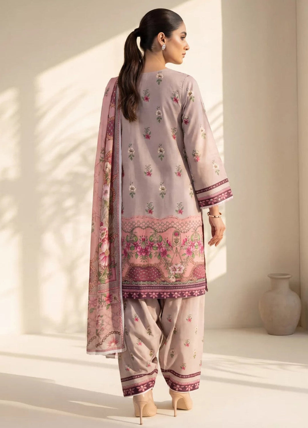 Salitex Women Unstitched Printed Lawn 3 Piece Suit SUNS8IN1108 Casual Collection