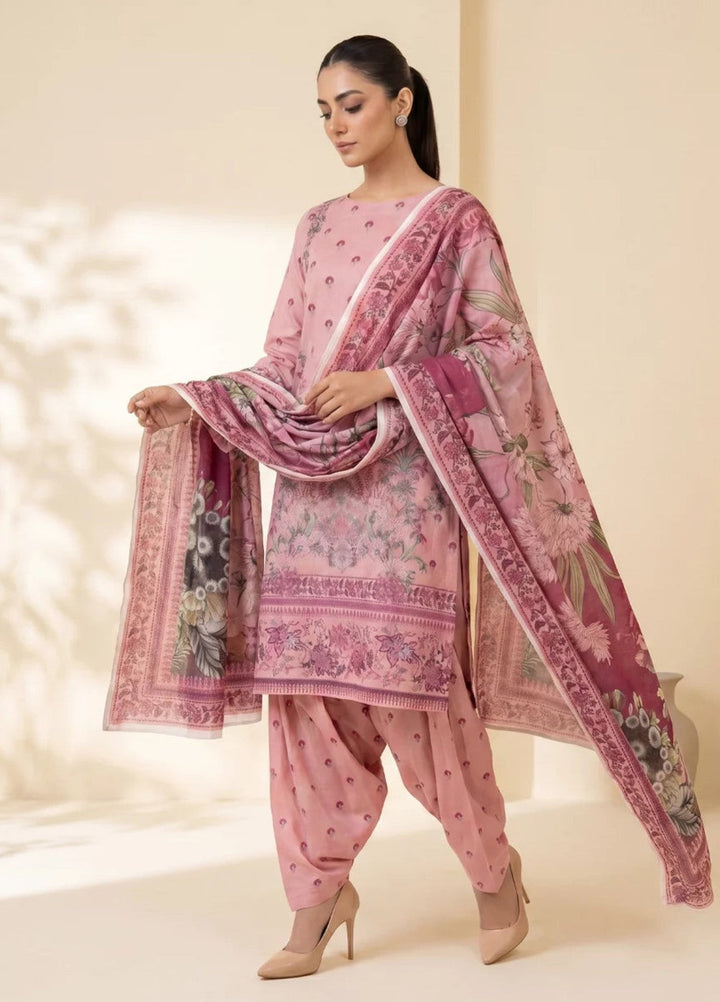 Salitex Women Unstitched Printed Lawn 3 Piece Suit SUNS8IN1107 Casual Collection