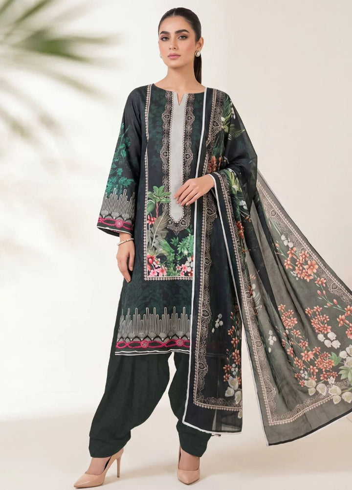 Salitex Women Unstitched Printed Lawn 3 Piece Suit SUNS8IN1106 Casual Collection