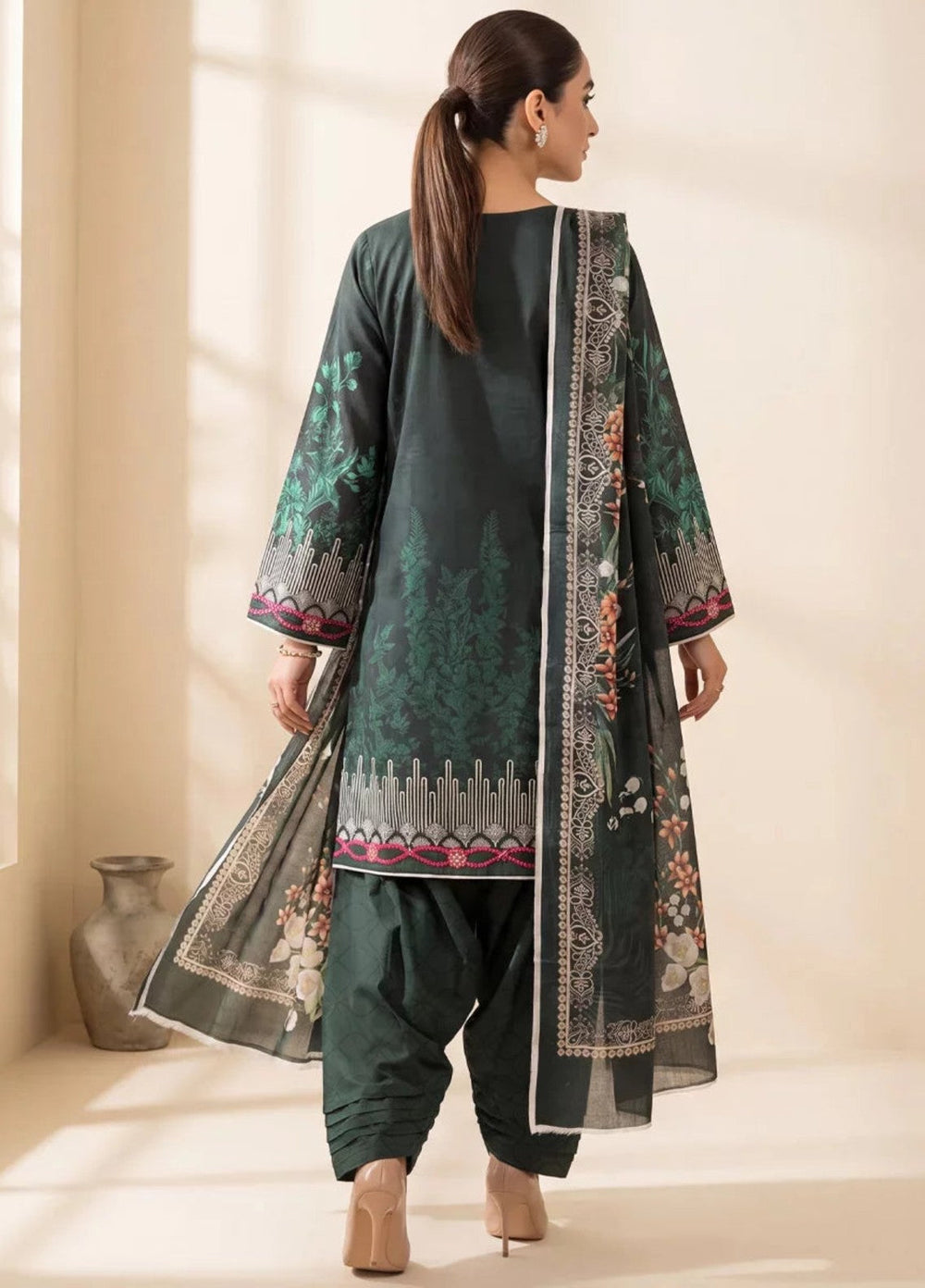 Salitex Women Unstitched Printed Lawn 3 Piece Suit SUNS8IN1106 Casual Collection