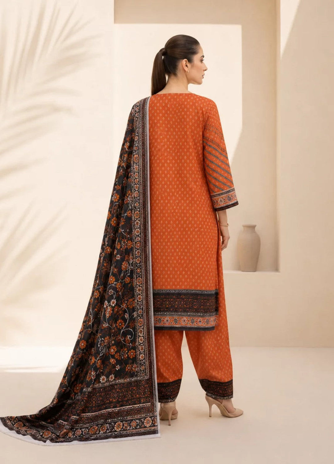 Salitex Women Unstitched Printed Lawn 3 Piece Suit SUNS8IN1104 Casual Collection