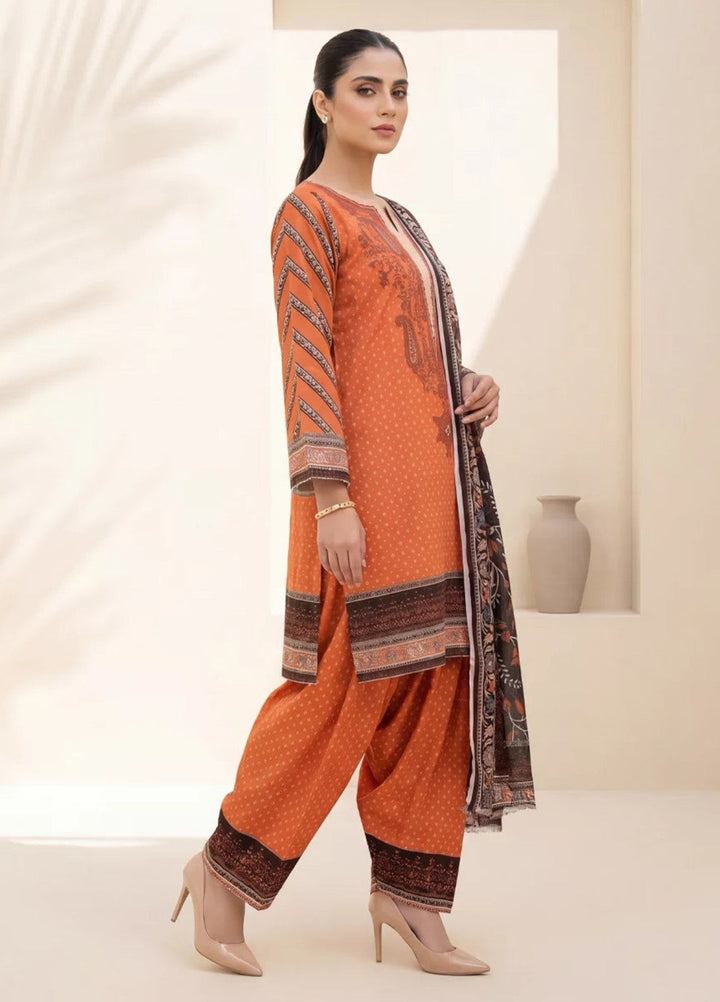 Salitex Women Unstitched Printed Lawn 3 Piece Suit SUNS8IN1104 Casual Collection