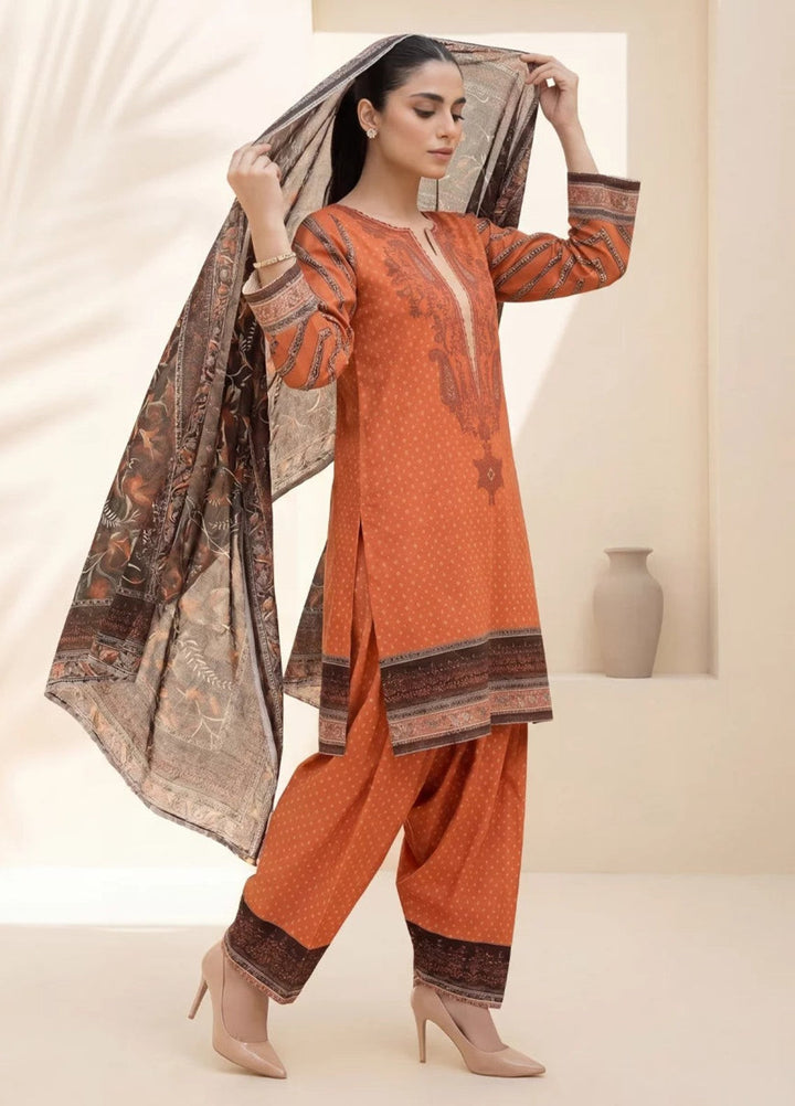 Salitex Women Unstitched Printed Lawn 3 Piece Suit SUNS8IN1104 Casual Collection