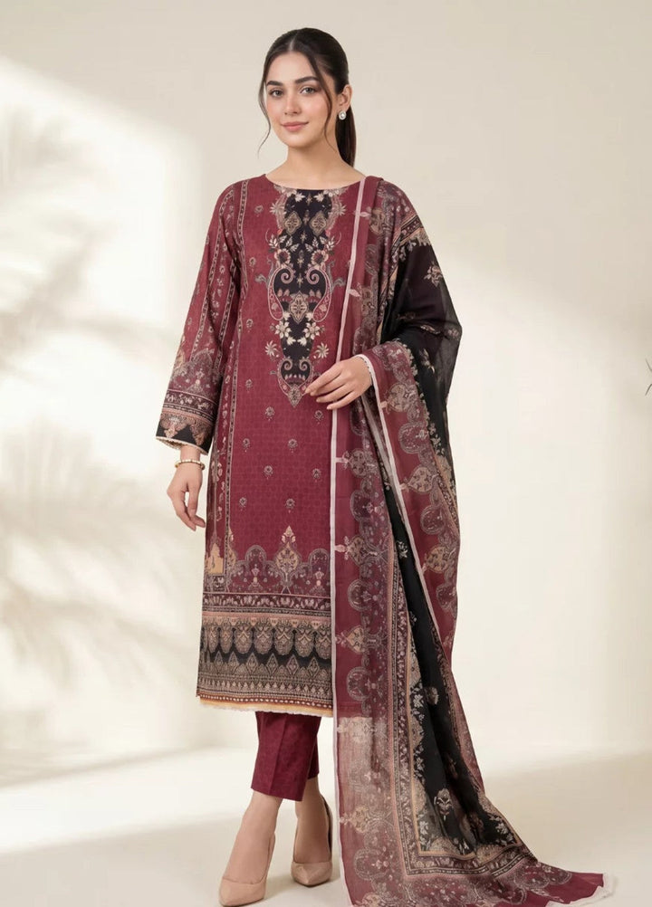 Salitex Women Unstitched Printed Lawn 3 Piece Suit SUNS8IN1101 Casual Collection