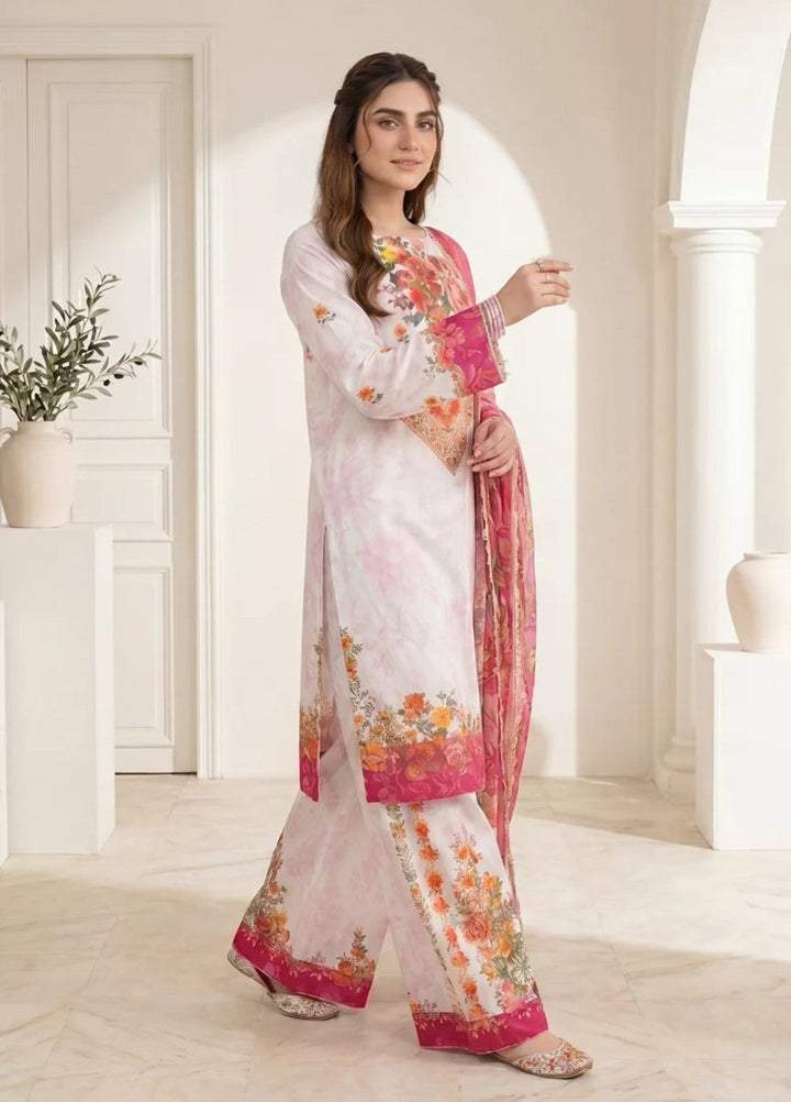 Salitex Women Unstitched Printed Lawn 3 Piece Suit S26L3PCYES848 Casual Collection