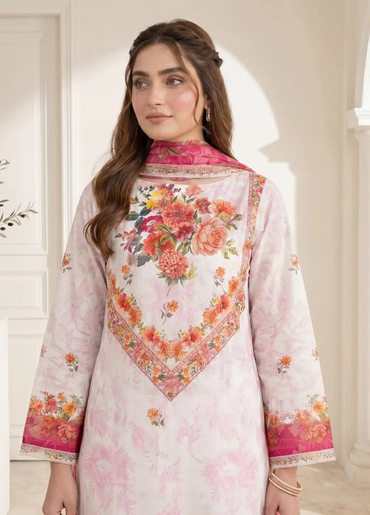 Salitex Women Unstitched Printed Lawn 3 Piece Suit S26L3PCYES848 Casual Collection