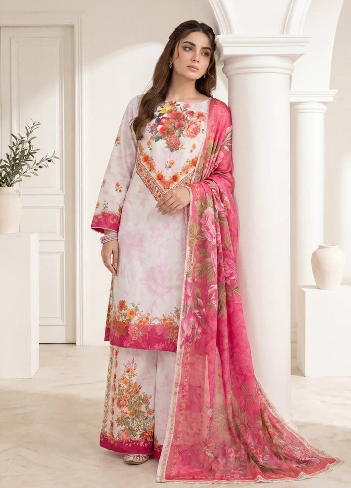 Salitex Women Unstitched Printed Lawn 3 Piece Suit S26L3PCYES848 Casual Collection