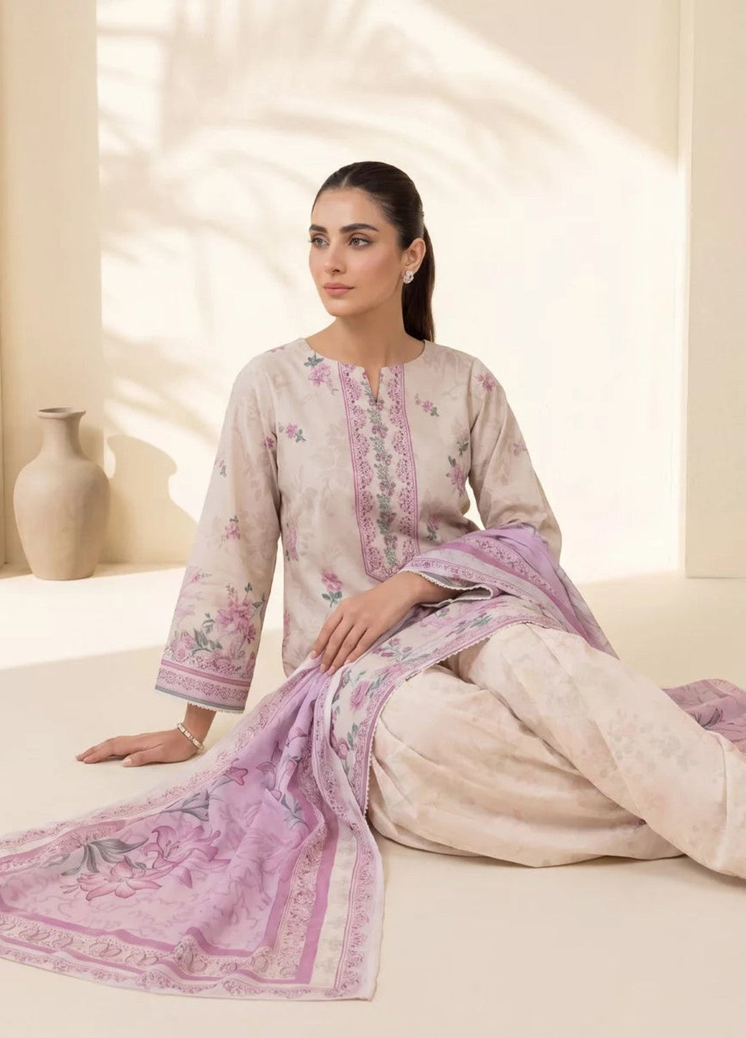 Salitex Women Unstitched Printed Lawn 3 Piece Suit SUNS8IN1115 Casual Collection