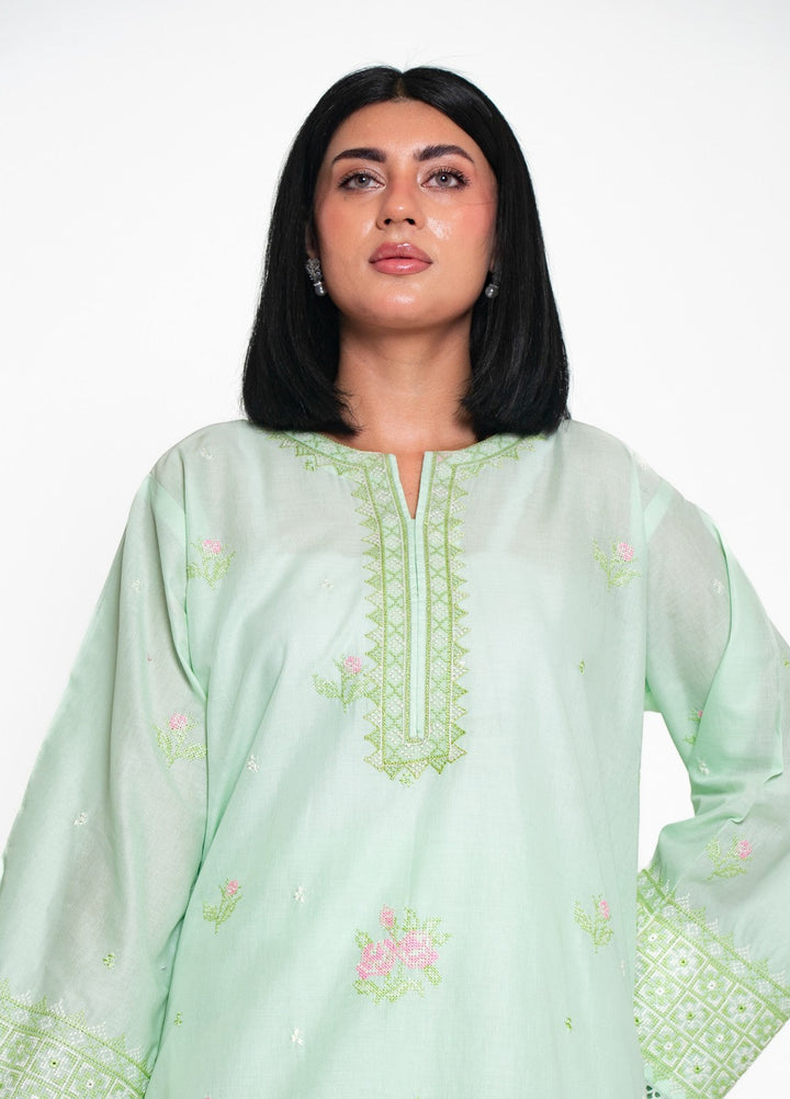 Zyna Lux Women RTW Embroidered Lawn 3 Piece Suit VIREL Casual Collection