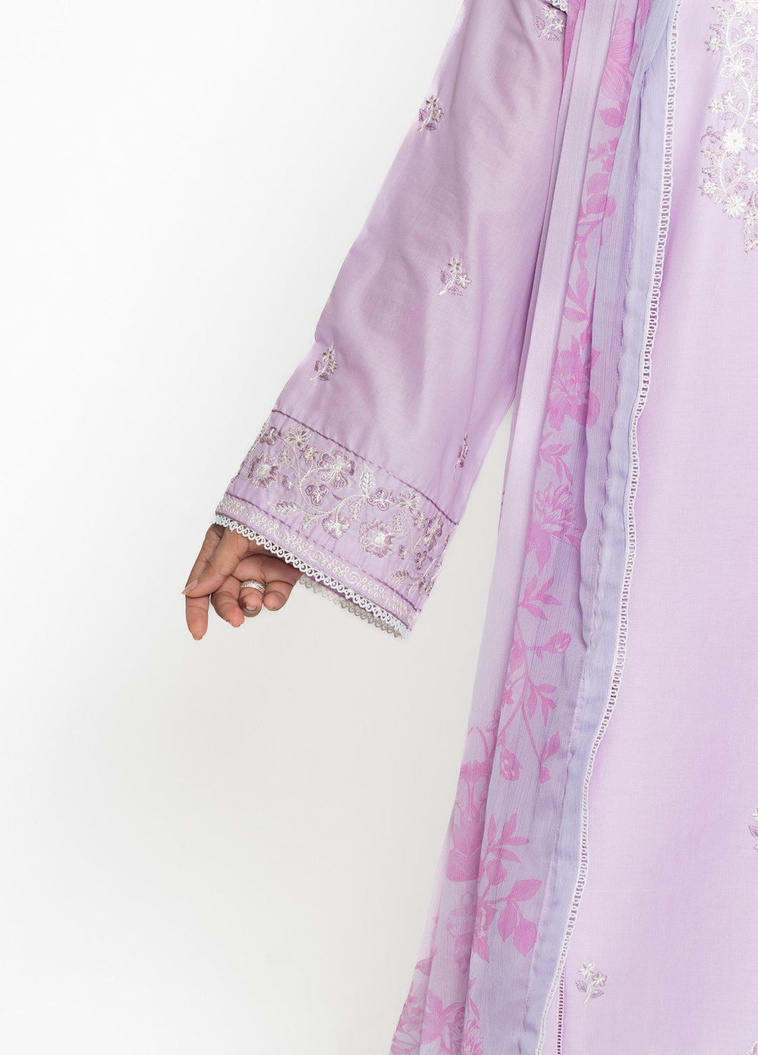 Zyna Lux Women RTW Embroidered Lawn 3 Piece Suit ZIVA Casual Collection