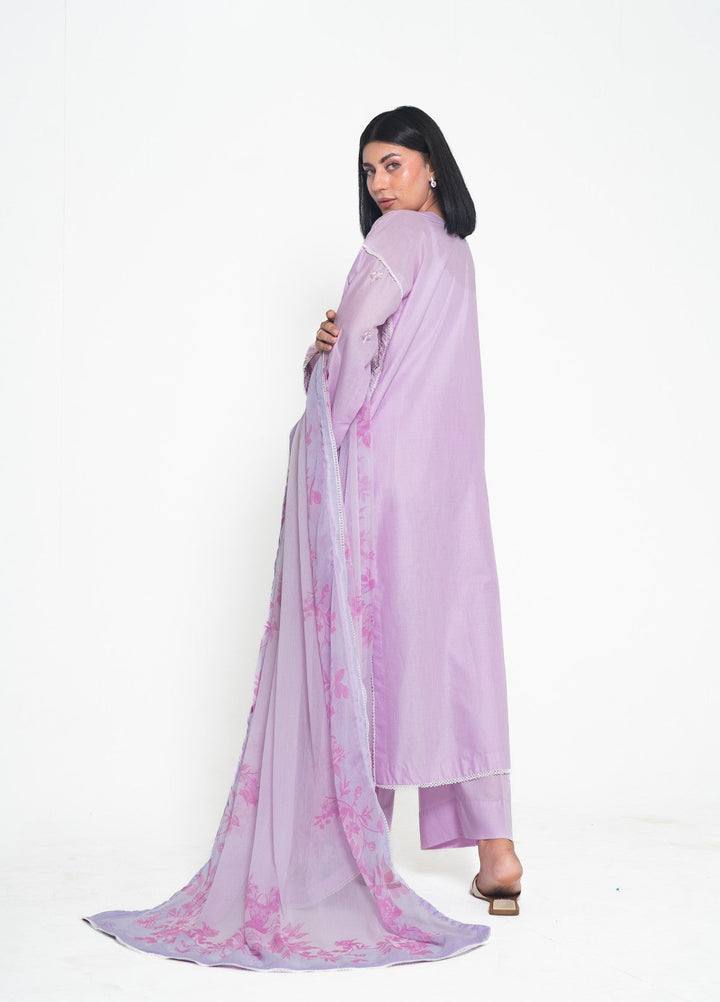 Zyna Lux Women RTW Embroidered Lawn 3 Piece Suit ZIVA Casual Collection