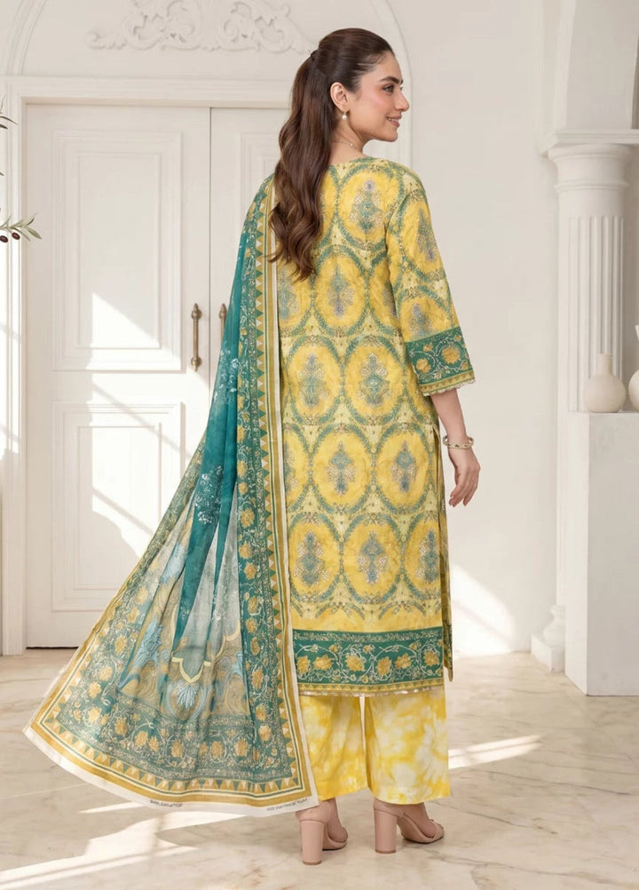 Salitex Women Unstitched Printed Lawn 3 Piece Suit S26L3PCYES849 Casual Collection