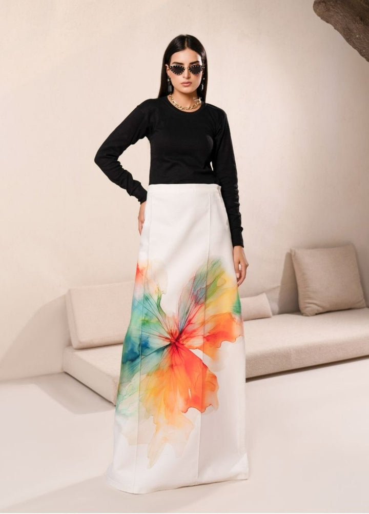 Irtiqa by Anayra Amal Unstitched Printed Raw Silk 1 Piece Suit Khakaa Casual Collection
