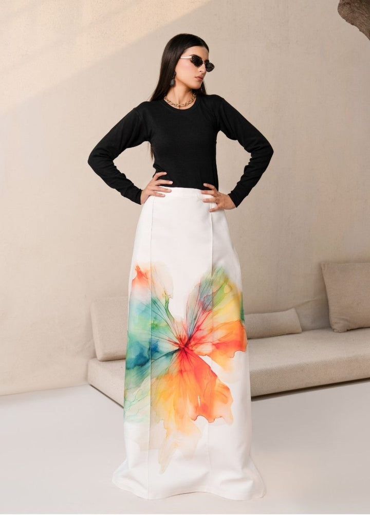 Irtiqa by Anayra Amal Unstitched Printed Raw Silk 1 Piece Suit Khakaa Casual Collection