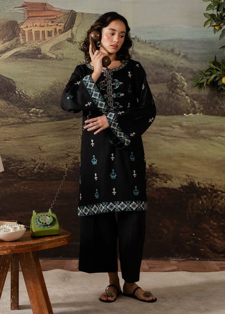 The Art by Yards RTW Embroidered Karandi 2 Piece Suit Poeme Casual Collection