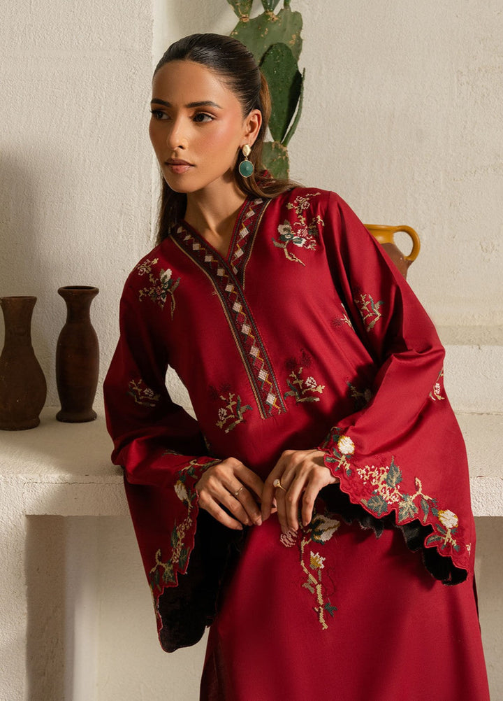 The Art by Yards RTW Embroidered Cotton 2 Piece Suit Beloved Casual Collection